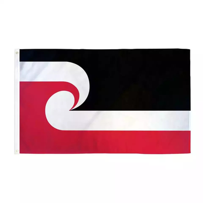 絹/デジタル/昇華印刷マオリ ポリエステル世界の旗の習慣3x5ftの旗