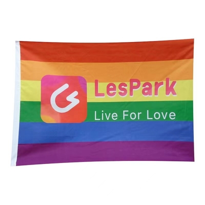 祝祭党祭典の装飾のためのゲイプライドの虹LGBTの旗