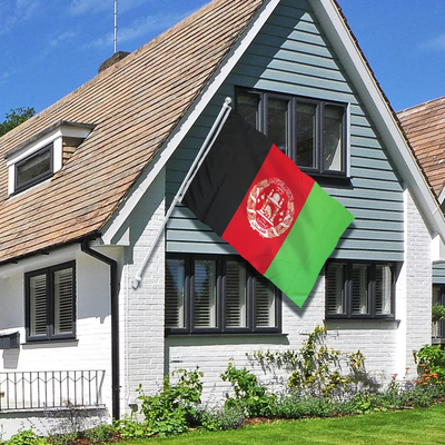 CMYK色3x5の注文の旗100%のポリエステル アフガニスタン インターナショナルの旗